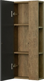 Акватон Мебель для ванной Терра 105 дуб кантри/антрацит с раковиной Mila – фотография-7